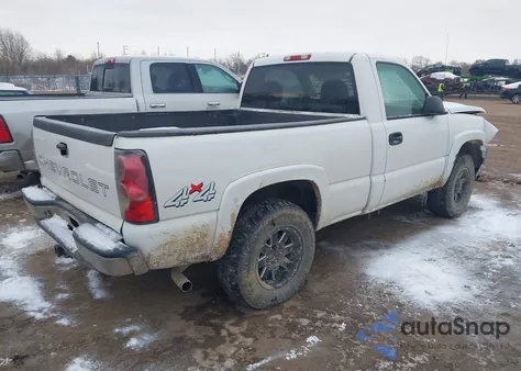 2007 Chevrolet Silverado 1500 Classic Work Truck z USA, uszkodzony, nr VIN 3GCEK14ZX7G238538